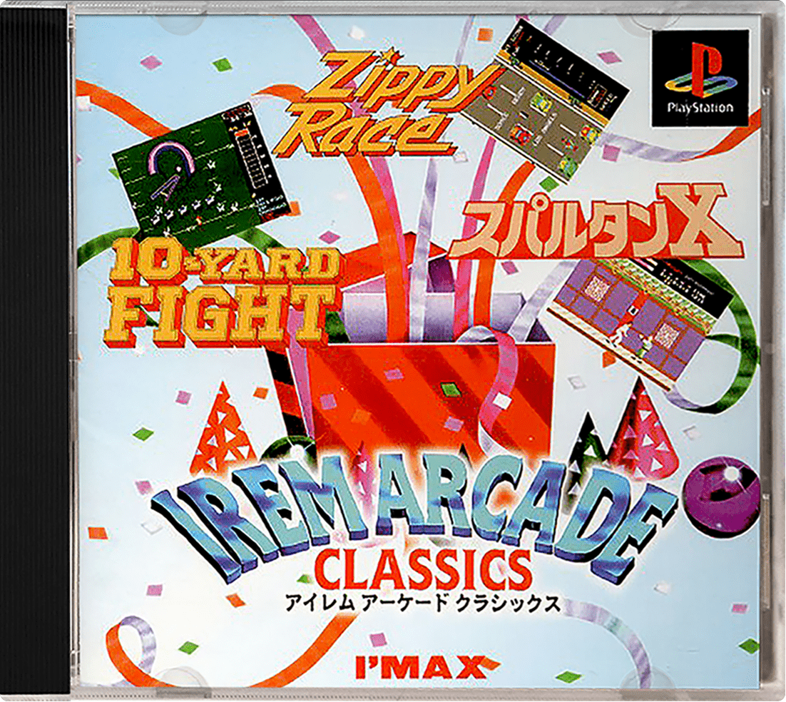 Irem Arcade Classics box art for Playstation